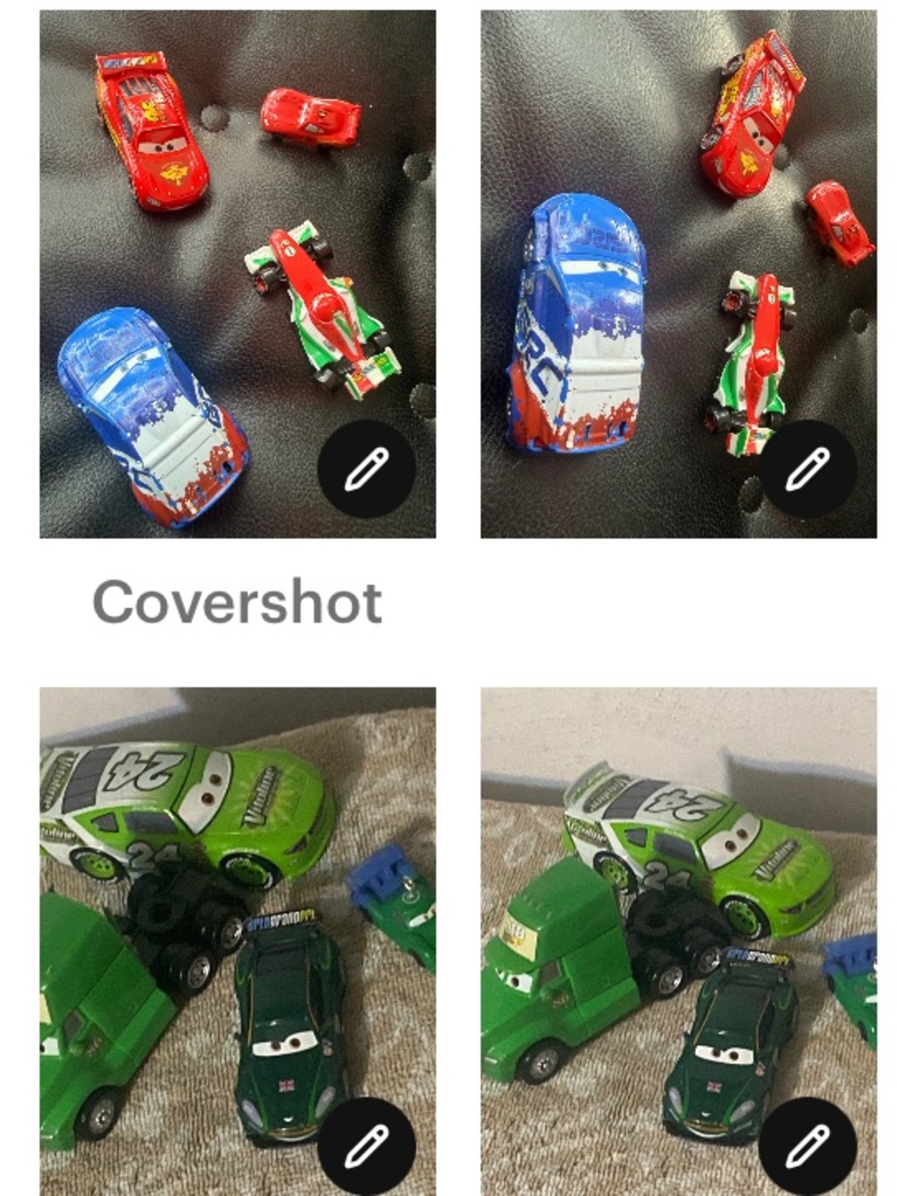 Disney Cars Sets - Separate purchases - Truck or race car lot